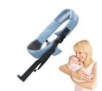 Fulenyi portabebés, portabebés de cadera - Correa ajustable para una sujeción segura - Herramienta de transporte para bebés con partículas antideslizantes de silicona para coche, viajes, picnic,