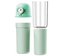 Fulenyi Soporte para cepillos de Dientes de Viaje, Estuche para cepillos de Dientes para Viajar | Contenedores portátiles de Viaje para cepillos de Dientes | Estuche de Viaje para portacepillos de