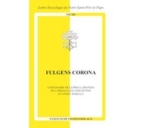Fulgens corona: Centenaire de la proclamation de l'Immaculée Conception et année mariale (Enseignements pontificaux)
