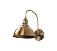 Fulgor Wandlamp | Metalen Frame | Vintage | 27x27 cm | 36cm Hoogte