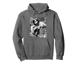 Fulham Football Legend George Best con la Copa del Mundo de Guitarra Sudadera con Capucha