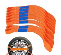 FULHANY 8 Piezas De Eslingas De Amarre - Correas De SujecióN - Correas De FijacióN - Correas De TensióN para Coche, Motocicleta, Acampada, Escalada, SuspensióN, Transporte De Paquetes Pesados