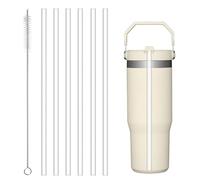 FULHANY Pajita de repuesto para Stanley Iceflow 850 Ml,Pajitas reutilizables,Compatible con Stanley Iceflow Pajitas Flip con cepillo limpiador de pajitas para Stanley