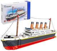 FULHOLPE Juego de Bloques de Construcción Modelo del Titanic - 1288 Piezas, Kit de Construcción No Compatible Con Creator Expert 10294