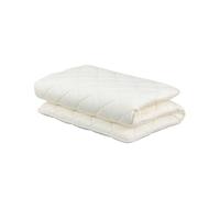 FULI Colchón de futón japonés, colchón de suelo japonés plegable, cama japonesa, colchón plegable, colchón de futón, fabricado en Japón (blanco, individual)