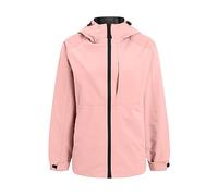 Fulidngzg Abrigo Nieve Mujer: Anorak Con Capucha Acolchada Senderismo Casacos 3 En 1 Chaqueta Esqui Termica Chaqueta Ski Snowboard Trabajo Chaqueta Impermeable Parka Caza Softshell