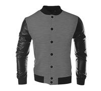 Fulidngzg Chaqueta Beisbol Hombre: Beisboleras Casual Classics Juveniles Universitaria Basicas Deportiva Entretiempo Cazadora Tallas Grandes Jacket Baseball Vintage Aviador