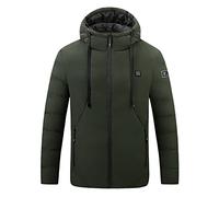 Fulidngzg Chaqueta Con Calefacción Hombres Y Mujers: Chaquetas Con Bateria Moto Invierno Chaqueta Calefactables Nieve Ropa Calefactable Usb Chaqueta Mountain Chaqueta Con Calefacción Cazadora 4 zonas