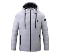 Fulidngzg Chaqueta Con Calefacción Hombres Y Mujers: Chaquetas Con Bateria Moto Invierno Chaqueta Calefactables Nieve Ropa Calefactable Usb Chaqueta Mountain Chaqueta Con Calefacción Cazadora 4 zonas