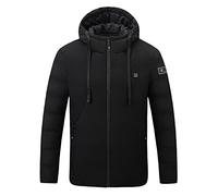 Fulidngzg Chaqueta Con Calefacción Hombres Y Mujers: Chaquetas Con Bateria Moto Invierno Chaqueta Calefactables Nieve Ropa Calefactable Usb Chaqueta Mountain Chaqueta Con Calefacción Cazadora 4 zonas