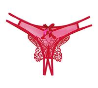 Fulidngzg Tangas Graciosos Mujer: Sexy Abierto Feos Divertidos Cómodo Ajustable Bragas G-Strings Talla Grande Suave Eróticas Tanga Comestible Lenceria Hilo Dental
