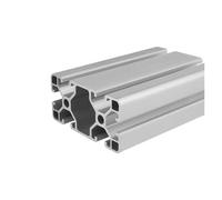 FULIMEI 1 marco de extrusión perfil aluminio con ranura en T 4080, negro, 100-1000 mm, for máquina grabado láser, impresora 3D, deslizador cámara, muebles(Silver,300mm)