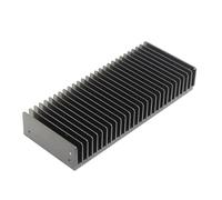 FULIMEI 300X50X12 5mm/115mm DIY Carcasa chasis disipador de Calor Amplificador radiador disipador de Calor(300X50X125mm)