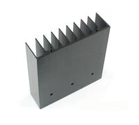 FULIMEI Amplificadores refrigerador radiador disipador de calor de aluminio for LM1875 TDA2030 almohadillas de refrigeración del disipador de calor de Chip electrónico 76*45*21mm(80mm high 3 holes)