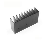 FULIMEI Amplificadores refrigerador radiador disipador de calor de aluminio for LM1875 TDA2030 almohadillas de refrigeración del disipador de calor de Chip electrónico 76*45*21mm(45mm high 2holes)