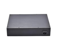 FULIMEI Caja de Aluminio Serie BZ3207 for versión Corta Personalizada de Bricolaje(Black)