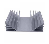 FULIMEI Disipador de Calor de Aluminio for radiador, disipador de Calor extruido for Amplificador de Potencia, disipación de Calor electrónica, 100x115,8x32,8mm