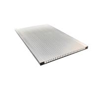 FULIMEI Disipador de Calor del radiador de Aluminio for LED, 120x7x10 0/200/300 Enfriador de disipador de Calor Ultrafino for Amplificador de Alta Potencia módulo LED IC(400mm)