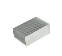 FULIMEI Disipador de Calor electrónico de Alta Potencia, refrigerador del radiador, Aluminio, 100x69x36MM, Aletas de disipador de Calor de Dientes Finos