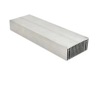 FULIMEI Disipador de Calor for radiador, disipador de Calor de Aluminio, Enfriador de refrigeración Compatible con módulo IC de Transistor LED, disipación de Calor PBC for Chip LED, 150x50