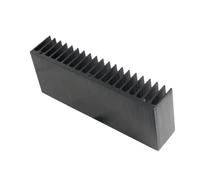 FULIMEI Disipador térmico de Aluminio for radiador, disipador térmico con Forma de Rejilla, Chip disipador de Calor for radiador, 160x62x32mm for Transistor de Potencia IC