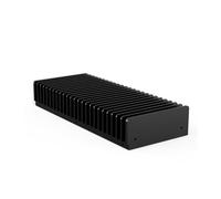 FULIMEI DIY Amplificador de Potencia radiador disipador de Calor de Aluminio for chasis Audio Carcasa de Amplificador disipación de Calor 300 * 50mm H115 H125mm H145mm(H145MM)