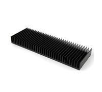 FULIMEI DIY Enfriador disipador de Calor de Aluminio Forma de Rejilla radiador disipador de Calor Chip 246 * 84 * 25mm HD1969 IC Transistor de Potencia