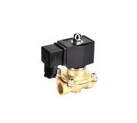 FULIMEI Electroválvula Eléctrica De Latón 1/2" IP65, Normalmente Cerrada, Impermeable, 24 V, 12, 220 Y 110(NPT,24VAC_NBR)