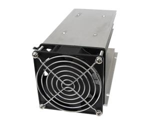 FULIMEI FHSI02F-180 180 * 100 * 95 Mm 120A relé trifásico de Estado sólido SSR radiador disipador de Calor con Ventilador de 220VAC y Cubierta Protectora(Dual Ball)