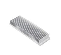 FULIMEI Kits de chasis de Aluminio DIY disipador de Calor del radiador 250mm W82 H33mm(Silver)