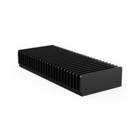 FULIMEI Placa de disipador de Calor de radiador de Aluminio for Amplificador, Carcasa de chasis, Caja de Audio, refrigeración de disipador de Calor, radiadores 300 * 50 H67mm H85mm H90mm(H85MM)