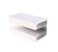 FULIMEI Radiador de Potencia de CPU, disipador de Calor de Aluminio de Alta Potencia, triodo con Ranura en U de 40/50MM(40mm)