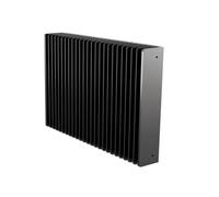 FULIMEI Radiador DIY de Aluminio CNC, disipador de Calor for chasis Amplificador de Potencia, Caja de Audio, Uso for disipación de Calor, W300mm × D50mm × H200mm