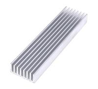 FULIMEI Radiador electrónico de disipador térmico de Aluminio de Alta Potencia 100 * 25 * 10mm