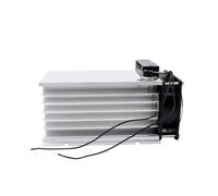 FULIMEI Radiador for disipador de Calor H-150 de relé de Estado sólido con radiador de Ventilador for SSR trifásico 60A