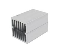 FULIMEI Túnel de radiador de Viento for disipador de Calor Semiconductor de Alta Potencia, radiadores de Perfil de Aluminio, disipador de Calor segmentado DIY 60 * 60(60 60 45mm)