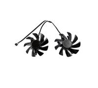 FULIMEI Ventilador enfriador de 87MM FDC10H12D9-C RX6600XT 6600XT Compatible con Sapphire PULSE AMD Radeon RX 6600 6650 XT ventiladores reemplazo tarjeta gráfica(DIY T129215SU)