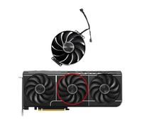 FULIMEI Ventilador for tarjeta gráfica CF9015U12D RTX5070 de 90MM Compatible con refrigeración ASUS PRIME OC GeForce RTX 5060 Ti 5070 5070Ti(B-Fan)