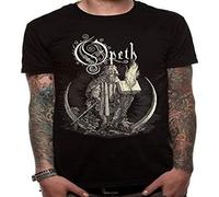 FULINYAN Opeth - Camiseta de manga corta para hombre, diseño de Opeth Faith, Negro, L