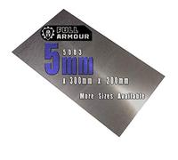 Full Armour 5083 - Placa de aluminio 5 mm, 300mm x 200mm (30cm x 20cm)