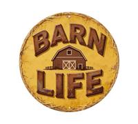 Full_Barn_Life - Cartel de chapa metálica