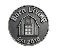 Full_Barn_Living - Placa de metal para letrero