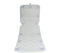 Full Body Bath Pillow, Bathtub Mats Cushion Mattress, Soft And Comfortable,Relieving Fatigue, With 13 Non Slip Suction Cups, Comfort Head, Neck & Back Rest Bath Pillow, LJJY-KK