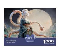 Full Body Concept Art of The Japanese Goddess 1000 Stück Ökopapier Puzzle Kitten Stressabbau Familienspiel Puzzles Für Erwachsene Und Kinder 70x50cm/1000pcs