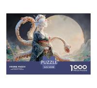 Full Body Concept Art of The Japanese Goddess 1000 Stück Stabiler Karton Puzzle Kitten Stressabbau Familienspiel Puzzles Als Geburtstagsgeschenke 52x38cm/1000pcs
