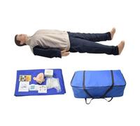 Full Body CPR Body Manikin Kit, Professional Adult Training Manikin for Medical Training Teaching Supplies