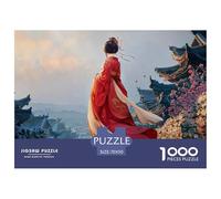 Full-Body Shot of A Beautiful Woman 1000 Stück Premium-Karton Puzzle Kitten Lebendige Bilder Familienspiel Puzzles Als Wohnaccessoires 70x50cm/1000pcs