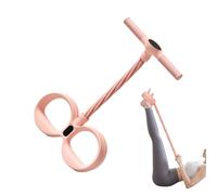 Full-Body Tension Trainer - Sit-Up Exercise Equipment for Home Gym | Multi- Strength Rope with Padded Footrest & Ergonomic Puller for Arm, Leg Slimming and Training