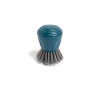 Full Circle Cepillo de Palma Hecho con Redes de Pesca 100% Recicladas | Suave con Superficies Antiadherentes | Mango Ergonómico y Durable | Verde Azulado | Apto para Lavavajillas