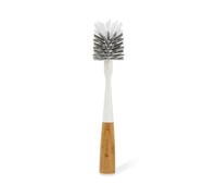 Full Circle Clean Reach FC16118W - Cepillo para Botellas (bambú, 5,5 x 5,5 x 29,4 cm), Color Blanco